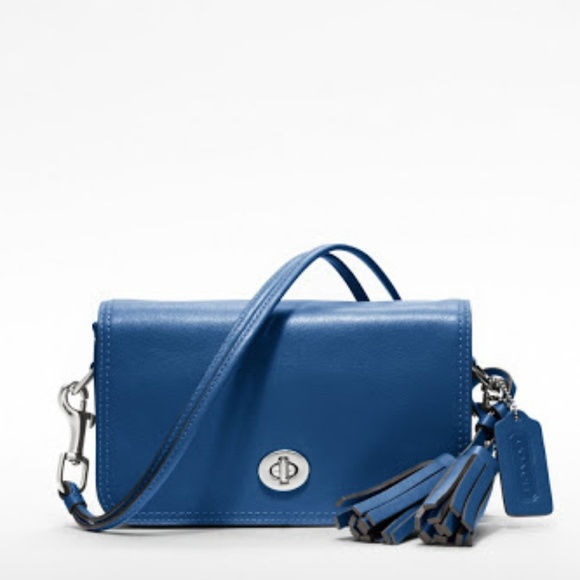 Coach Handbags - Coach Legacy Penny Shoulder Purse in Cobalt
